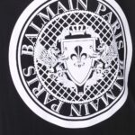 Balmain Tshirt (Black) / logo-print T-shirt