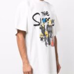 BALENCIAGA Tshirt (White) / The Simpsons-print T-shirt