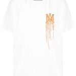 AMIRI Tshirt (White) / logo-print cotton T-shirt