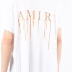 AMIRI Tshirt (White) / logo-print cotton T-shirt