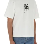 Dolce&Gabbana Tshirt (White) / logo-print short-sleeve T-shirt