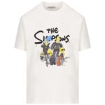 BALENCIAGA Tshirt (White) / The Simpsons-print T-shirt