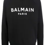 Balmain – Logo-print cotton sweatshirt