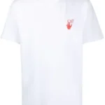 OFF-WHITE Tshirt (White) / logo short-sleeve T-shirt