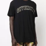 GIVENCHY PARIS Tshirt (Black) / logo appliqué T-shirt