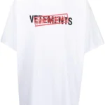 Vetements – Confidential logo print T-shirt