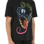 FENDI Tshirt (Black) / x Noel Fielding Seahorse-print T-shirt