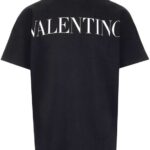 VALENTINO Tshirt (Black) / COTTON T-SHIRT WITH VALENTINO PRINT