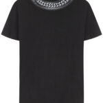 GIVENCHY PARIS Tshirt (Black) / chain-link print T-shirt