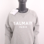 Balmain – Logo-print cotton sweatshirt