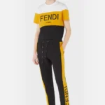 FENDI Tshirt (White) / Multicolour cotton T-shirt