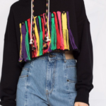 Palm Angels – x Missoni Melting Logo cropped hoodie