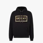 FENDI Sweatshirt (Black) / Fendace Black jersey Logo sweatshirt