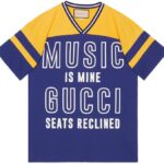 GUCCI Tshirt (Blue) / Gucci 100 cotton T-shirt Style