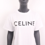 CELINE – T-SHIRT IN COTTON WITH CELINE PRINT