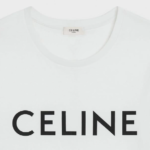 CELINE – T-SHIRT IN COTTON WITH CELINE PRINT