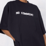 Balenciaga – No Comment Oversized T-shirt