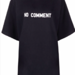 Balenciaga – No Comment Oversized T-shirt