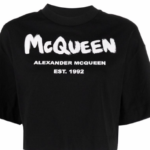 Alexander Mcqueen – Graffiti-logo cotton T-shirt