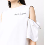 Alexander Mcqueen – logo-print cotton T-shirt